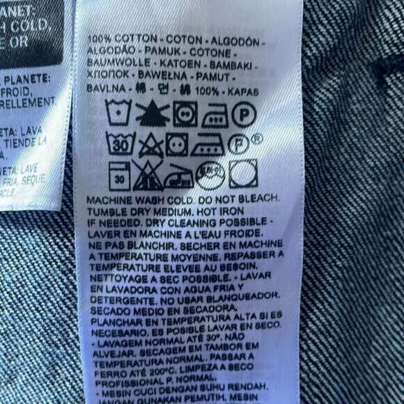 Levi’s Trucker Denim Jacket size Medium new. - Picture 6 of 11